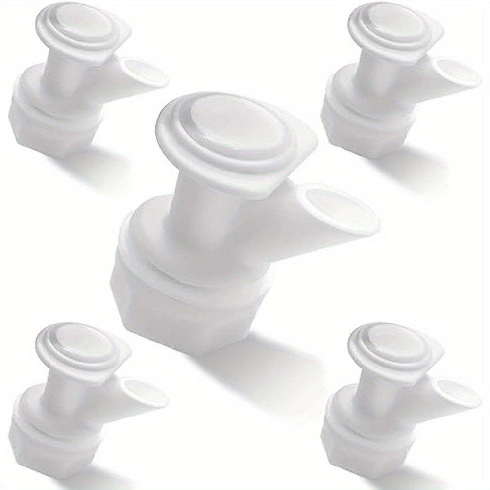 5 Pack Push Button Cooler Spigot Replacement for Beverage Coolers