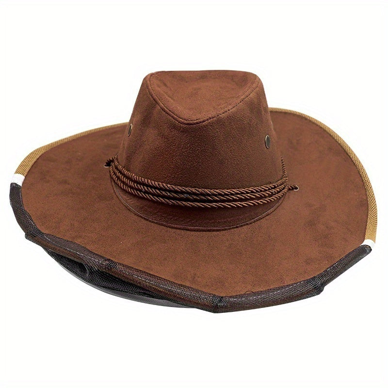 Beekeeper Protective Hat with Detachable Mesh Veil and Brim