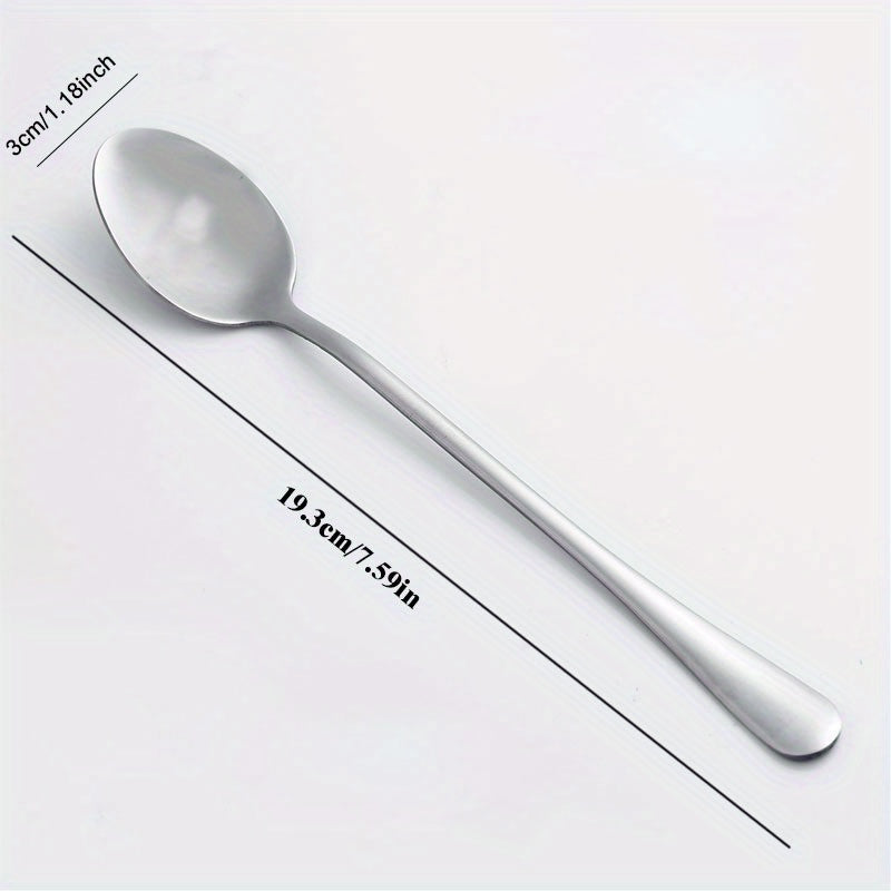 Engraved Stainless Steel Coffee Spoon with Queen Bee Design