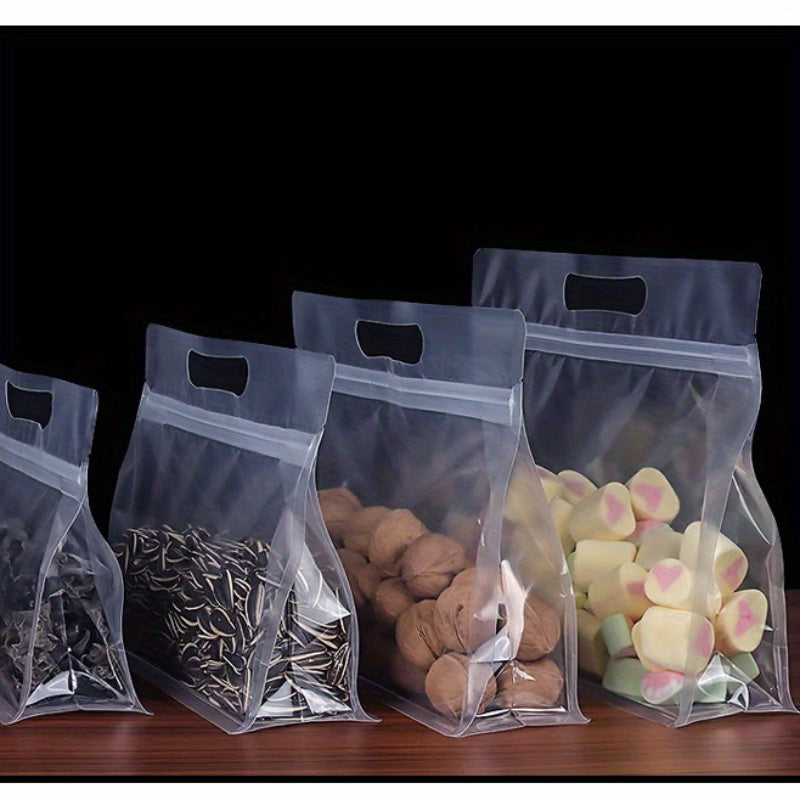 50 Pcs Reusable Self Sealing Food Storage Bags for Kitchen