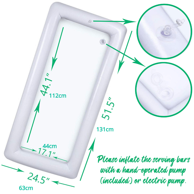 Inflatable Serving Bar for Summer Parties and BBQ Gatherings