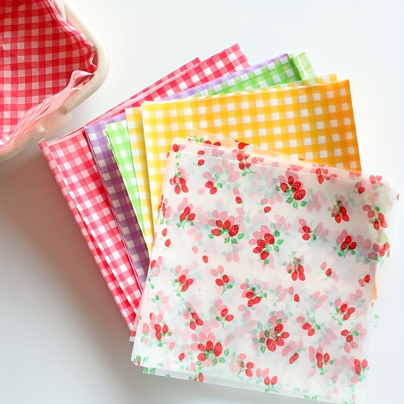 100 Pack Grease Proof Parchment Paper Sheets Non Stick Sandwich Wrapping Paper Food Safe Baking Tools Essential Kitchen Accessories