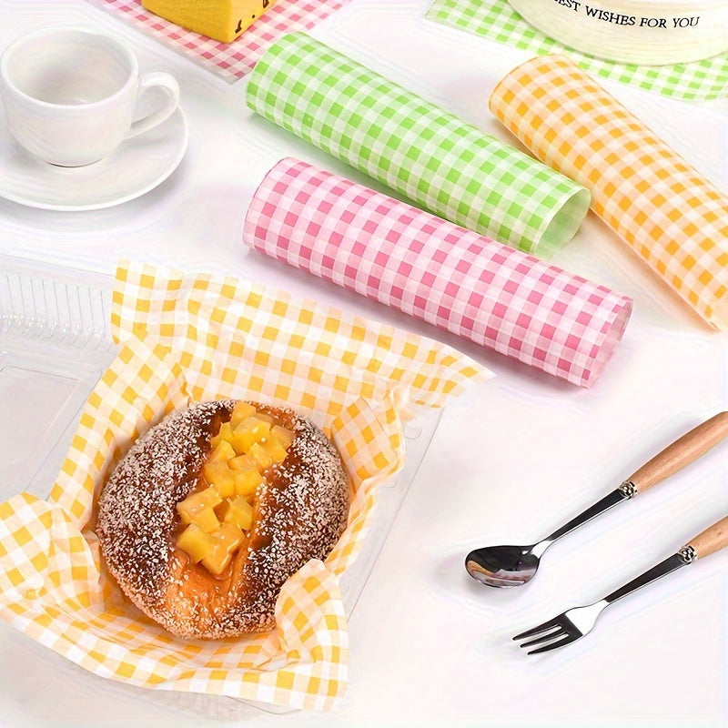 100 Pack Grease Proof Parchment Paper Sheets Non Stick Sandwich Wrapping Paper Food Safe Baking Tools Essential Kitchen Accessories