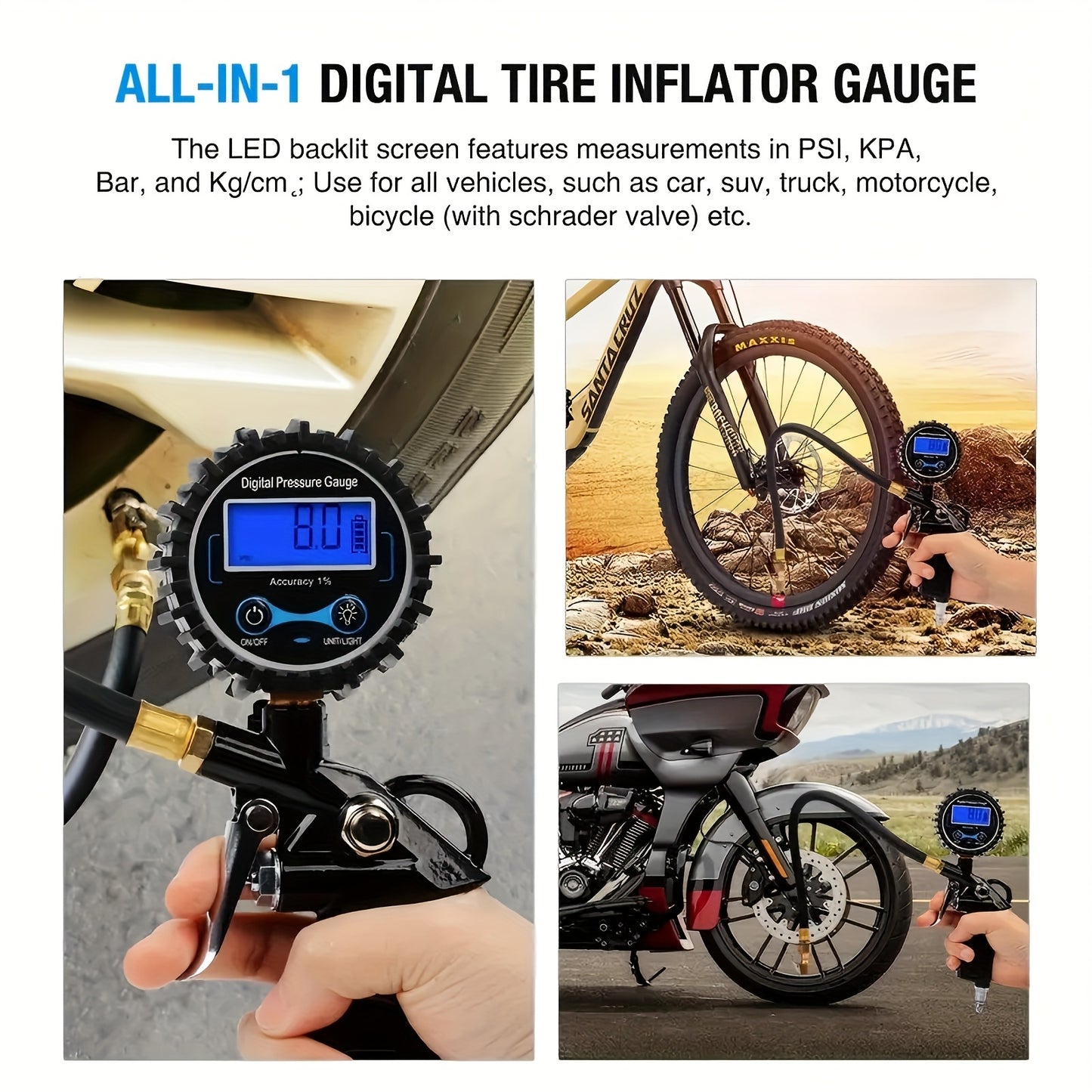 Digital Tire Pressure Gauge