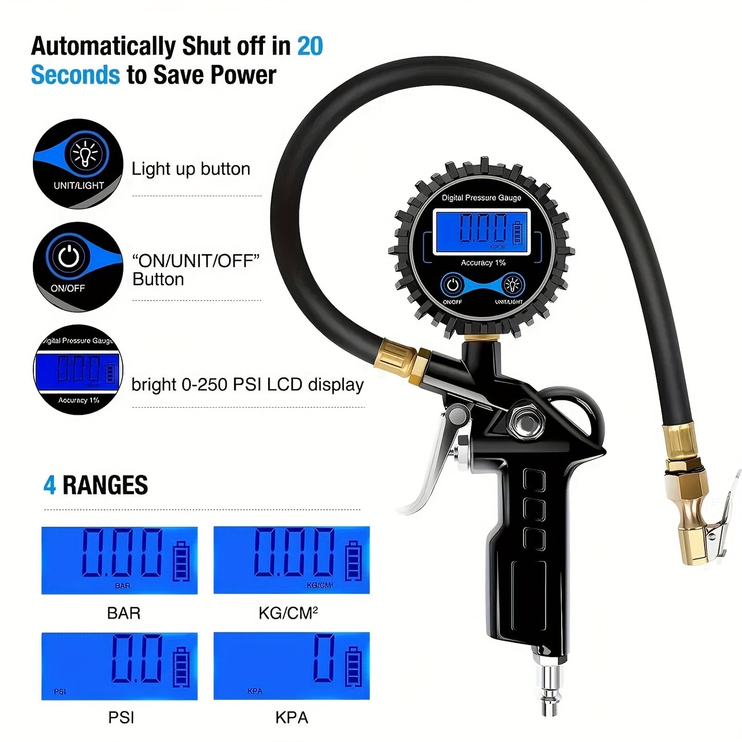Digital Tire Pressure Gauge