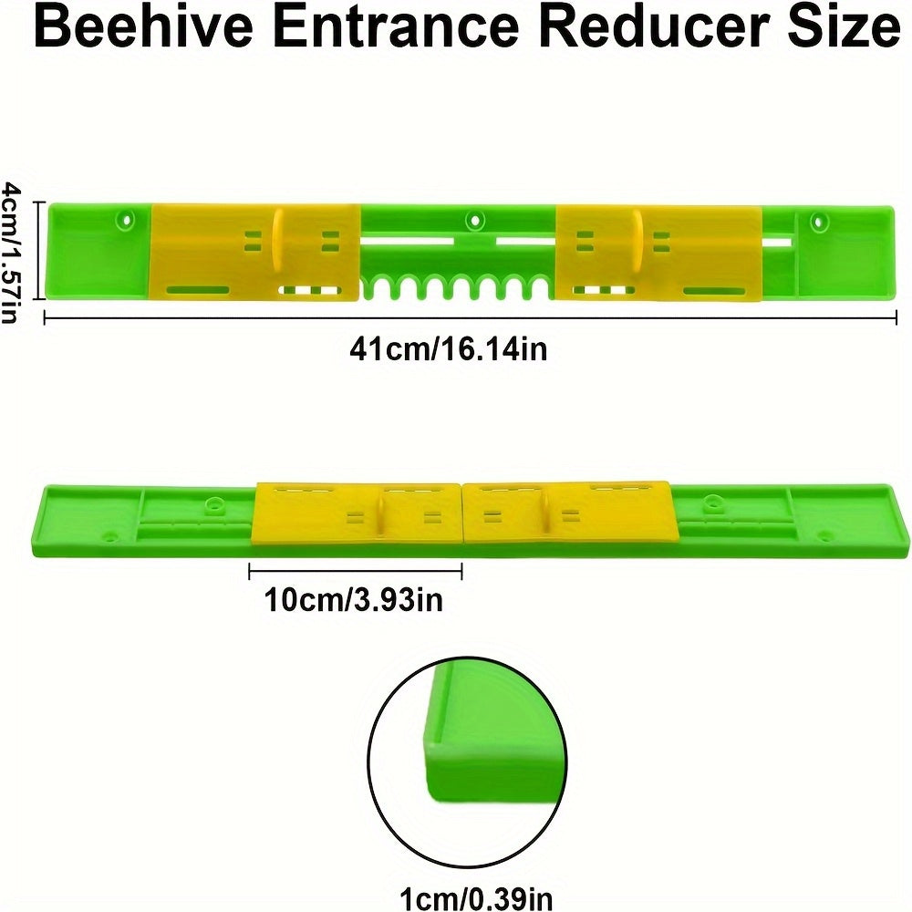 10 Pack BeeHiveGuard Plastic Mouse Guards for Beekeeping Hives