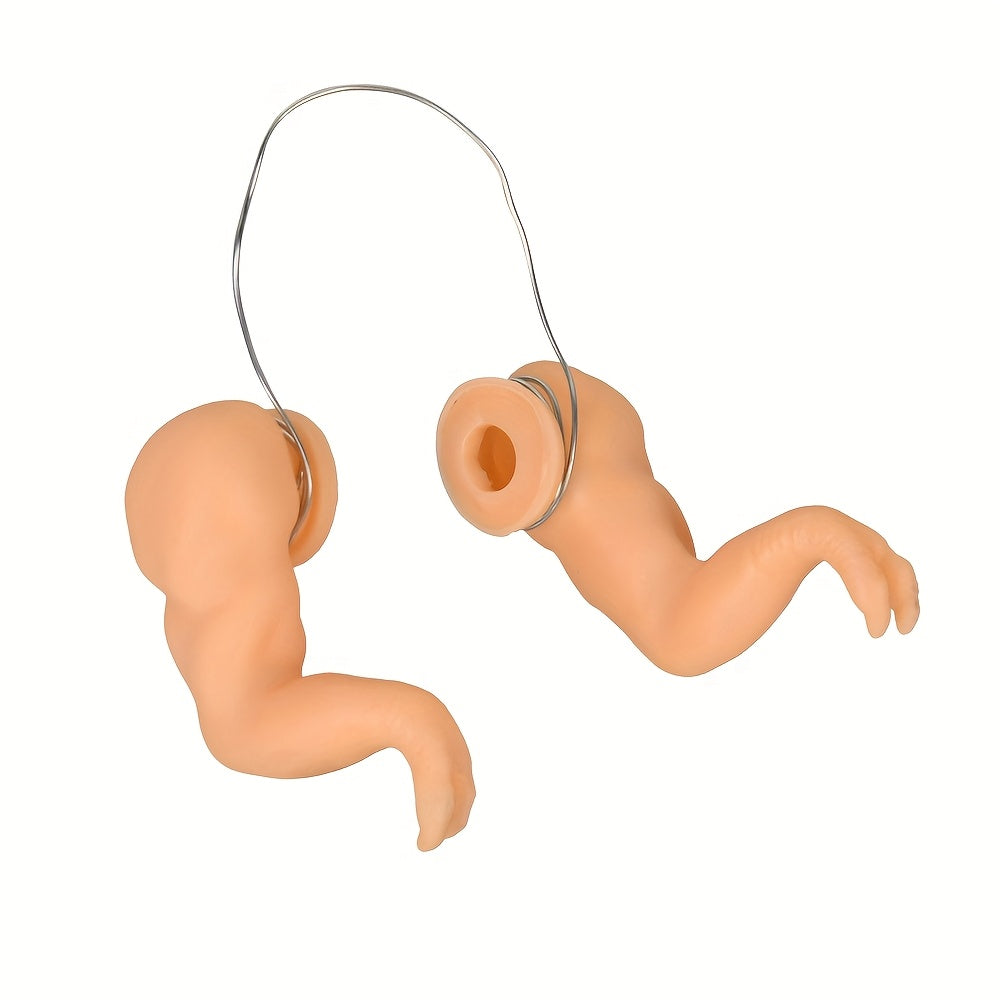 Santa Claus Muscle Arm Toy for Parrots and Small Pets