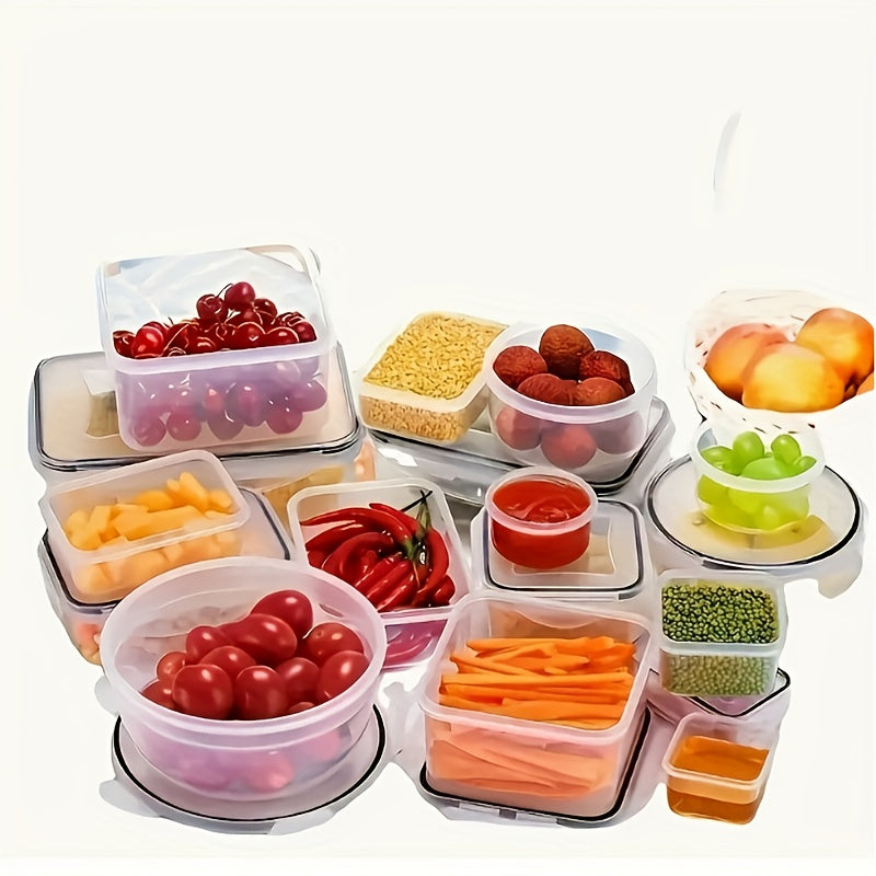 48pcs Airtight Food Storage Container Set with Easy Secure Lids