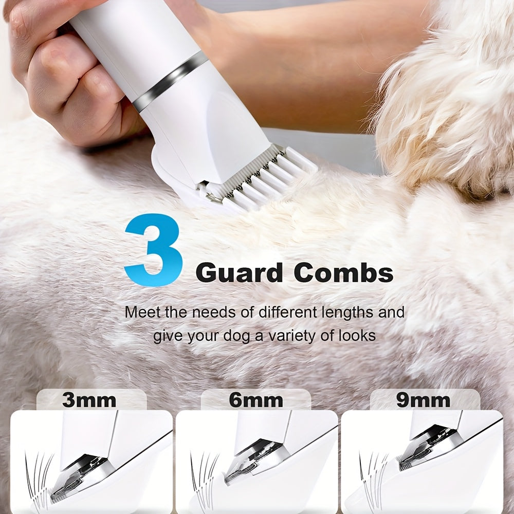 3 In 1 Rechargeable Dog Grooming Kit For Small Pets