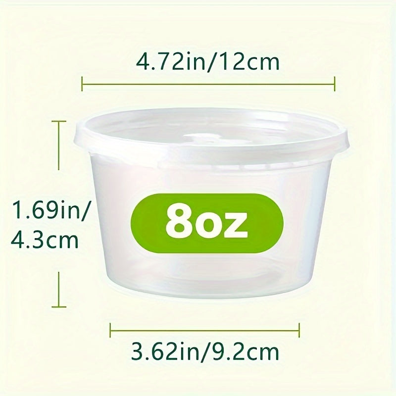 Airtight Plastic Food Containers Set for Meal Prep and Storage