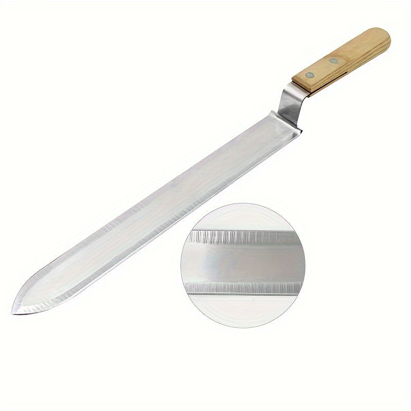 Three Piece Stainless Steel Beekeeping Tool Set with Knife