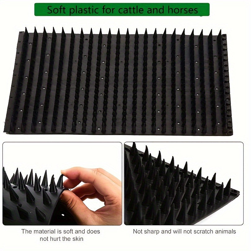 Durable Rubber Animal Grooming Brush for Multi Species Use