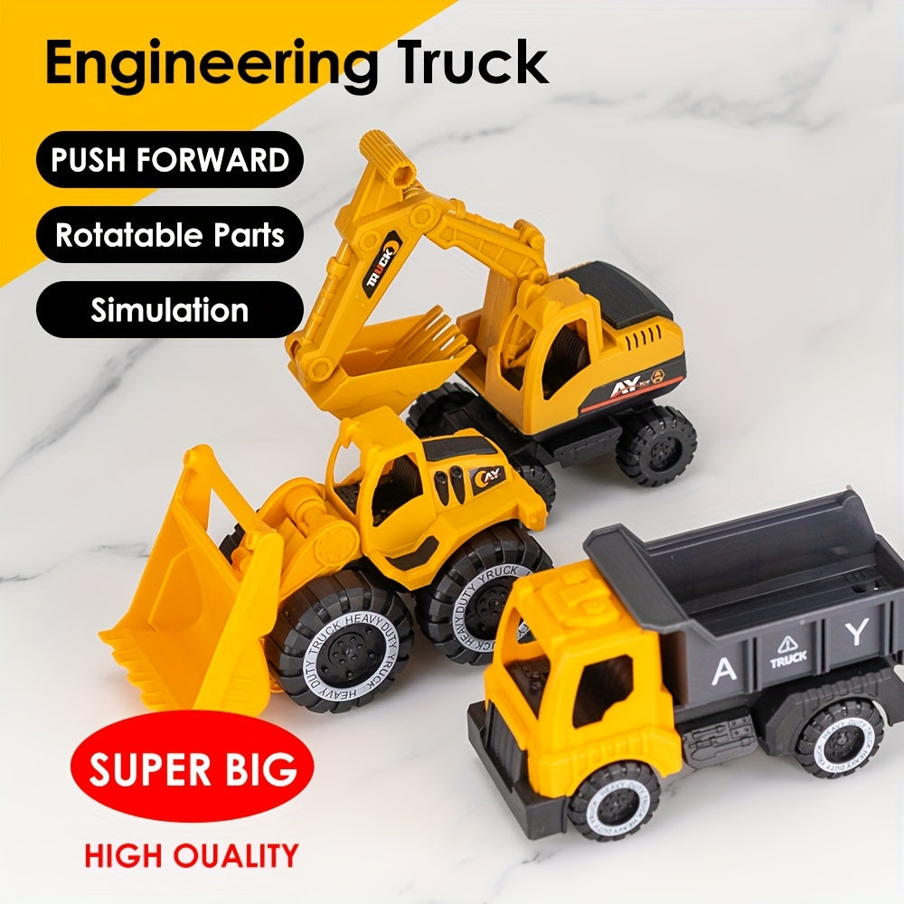2025 New Big Size Car Toy Set for Kids Ages Two and Up