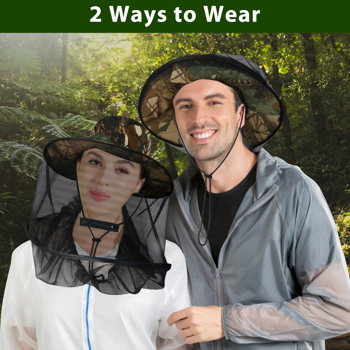 Beekeeping Hat with Mosquito Net for Outdoor Activities