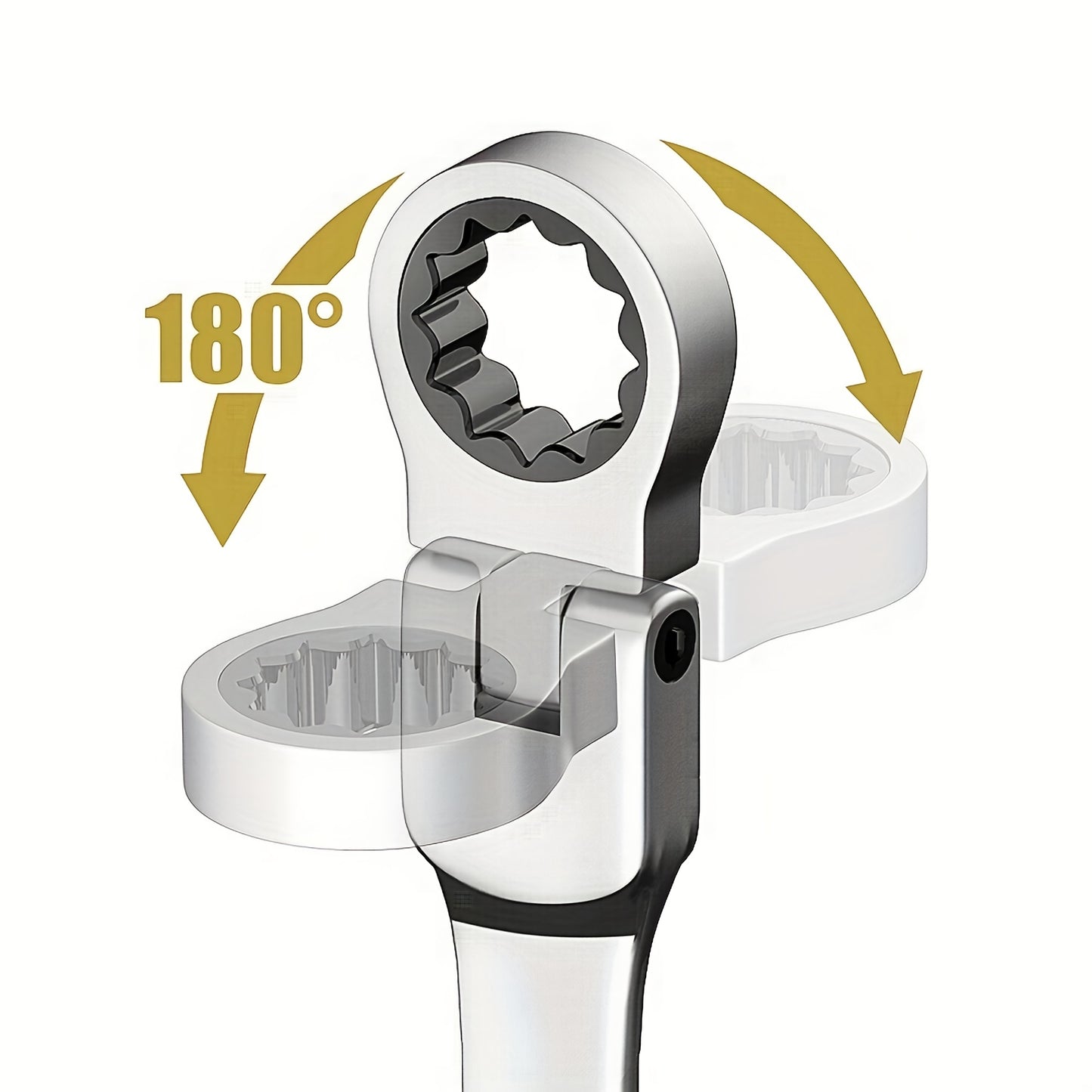 Dynamic Ratchet Wrench Dual-Purpose Tool for Auto Repair
