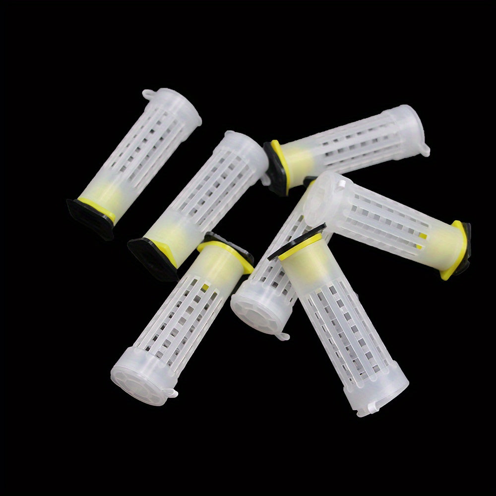 10 Pack Beekeeping Plastic Queen Rearing Cage Cups Tools