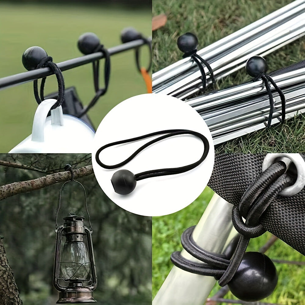 Spherical Rubber Balls for Heavy-Duty Tying and Camping Use