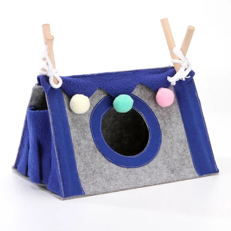Small Pet Nest Felt Tent Rabbit