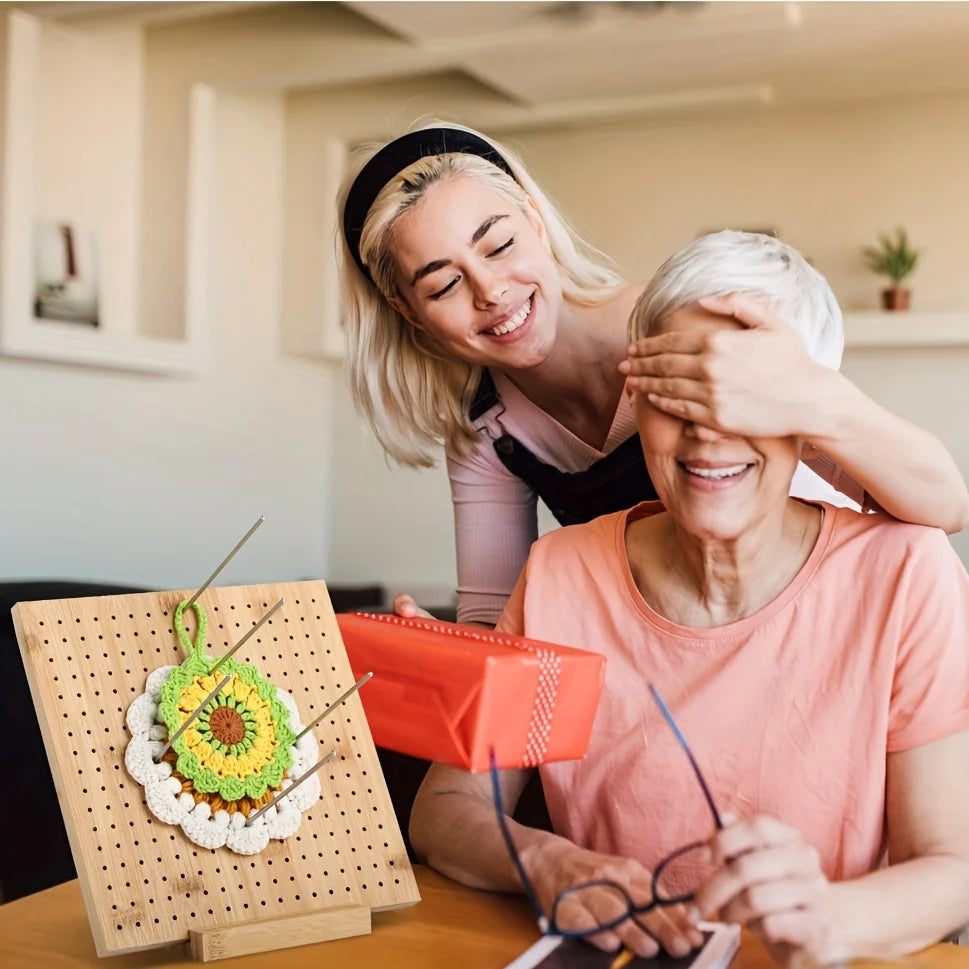 Wooden Crochet Blocking Board