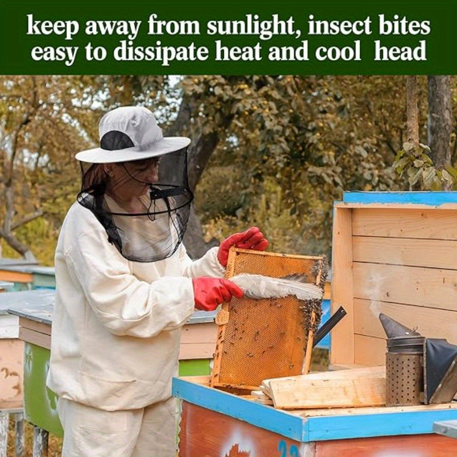 Beekeeping Hat with Mosquito Net for Outdoor Activities