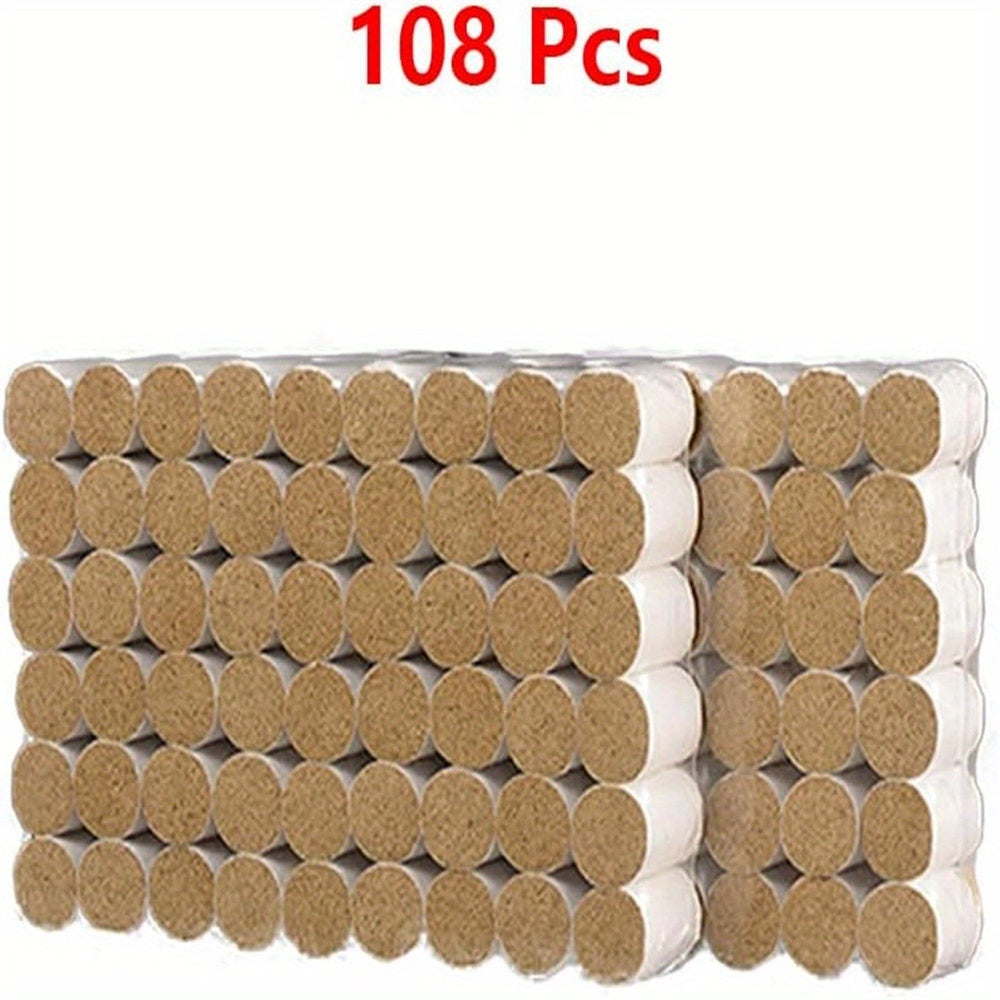 108 Packs Natural Bee Smoker Pellets for Easy Beekeeping Fuel