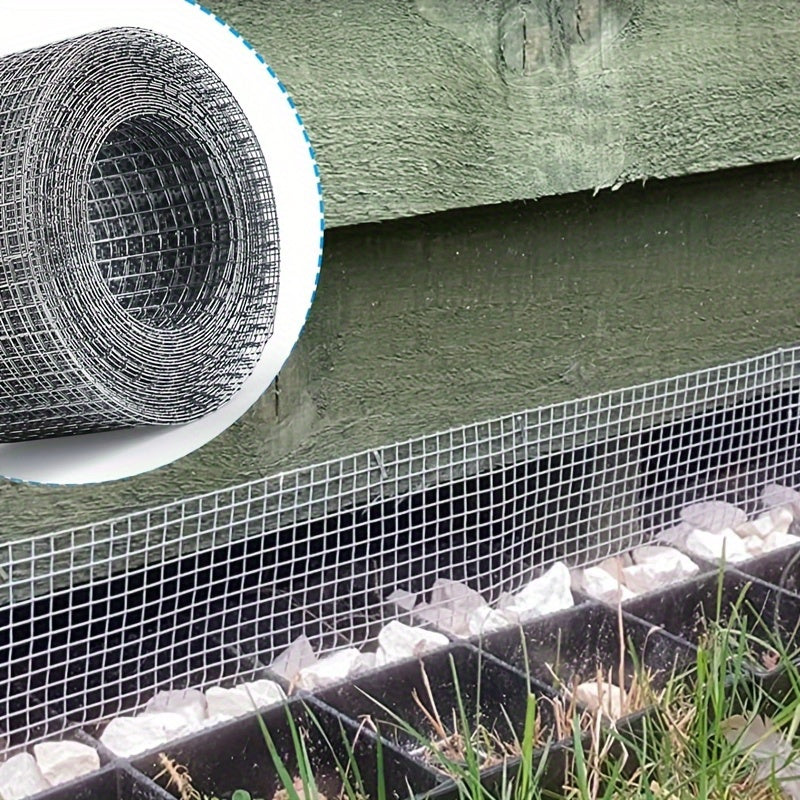 Galvanized Welded Wire Mesh Roll 4 Inch by 16.4 Foot