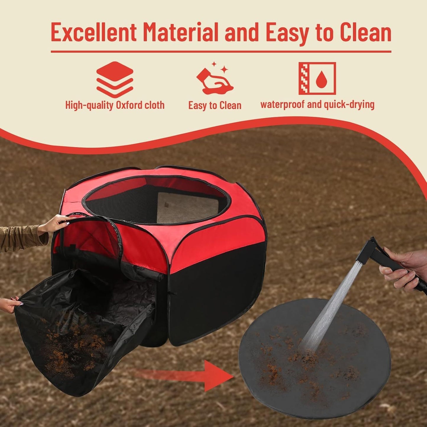 Chicken Brood Box Kit with Feeder, Drinker and Nesting Mat