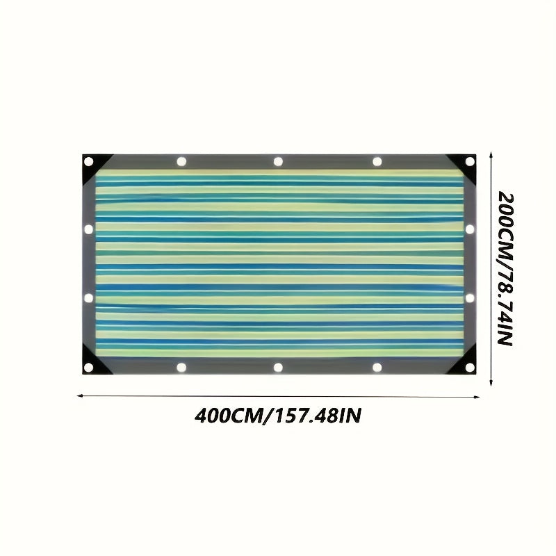 Durable UV Resistant Windproof Fabric for Outdoor Awnings