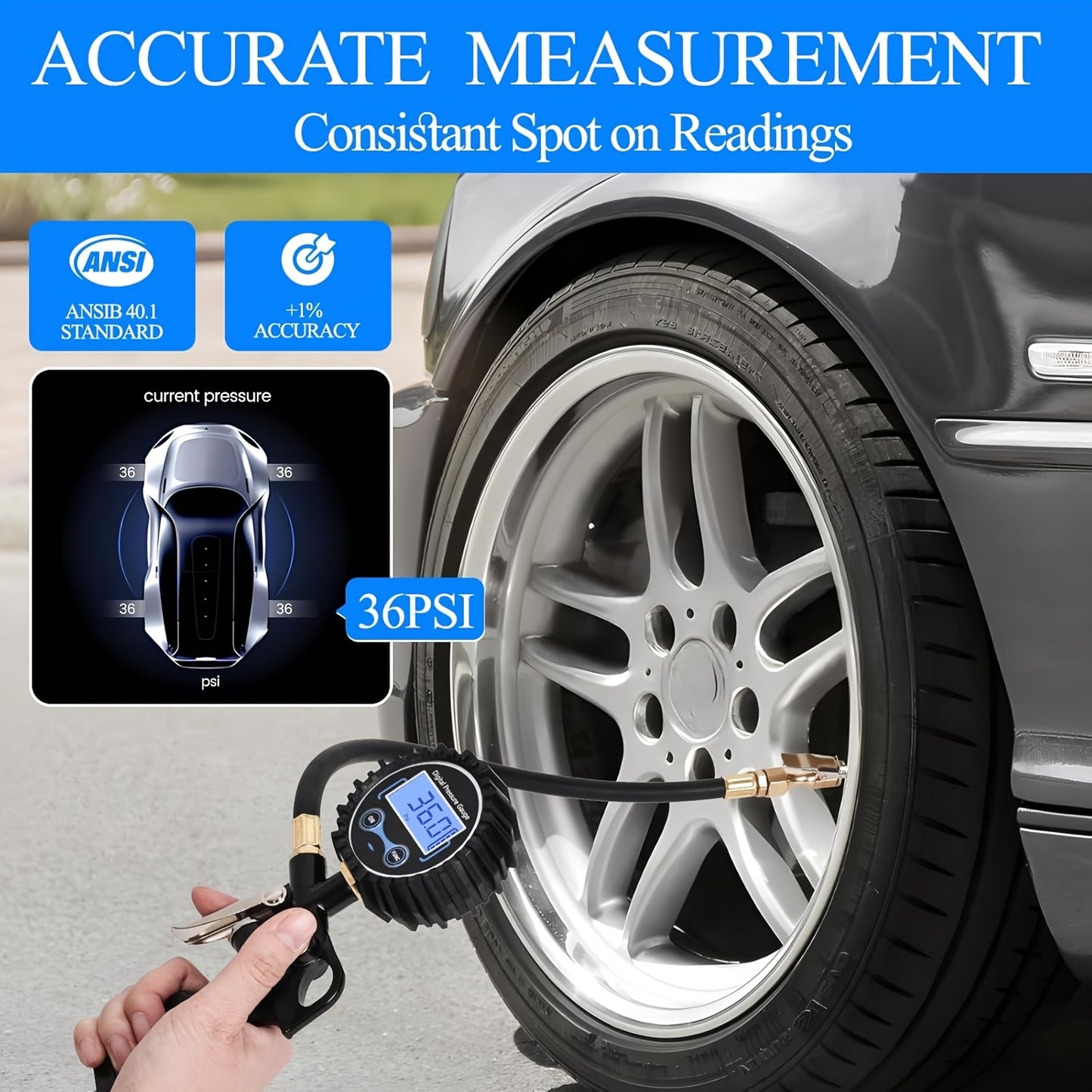 Digital Tire Pressure Gauge