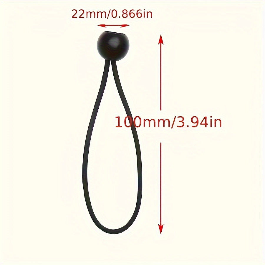 Spherical Rubber Balls for Heavy-Duty Tying and Camping Use