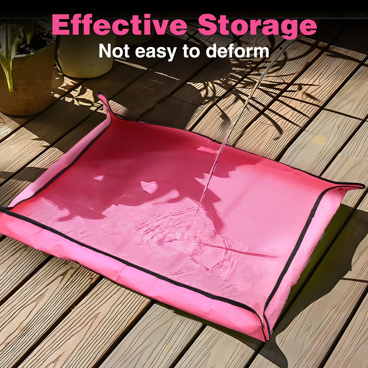 Workpro 39.5 Inch by 31.5 Inch Thickened Waterproof Repotting Mat Durable Lightweight Potting Tray for Indoor Plant Transplanting Gardening Gifts for Plant Lovers