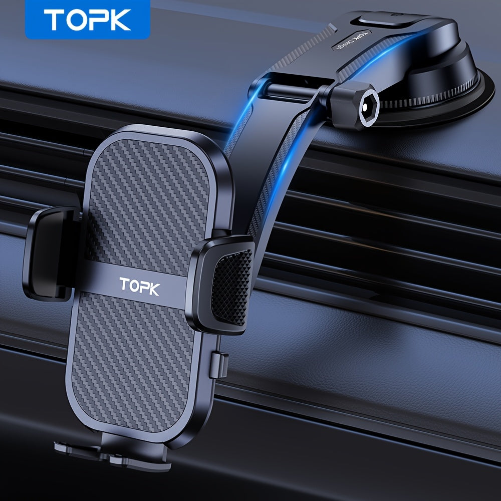 TOPK Universal Car Phone Holder Mount for Dashboard Use