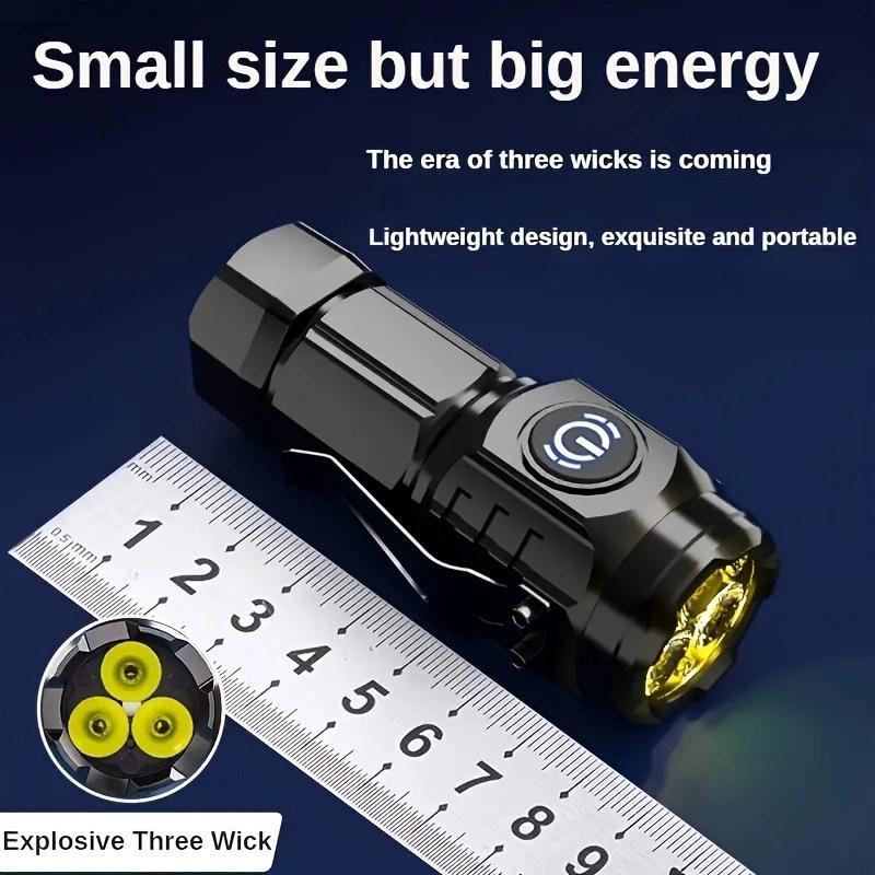 Buy One Get One Free Mini Rechargeable LED Flashlights