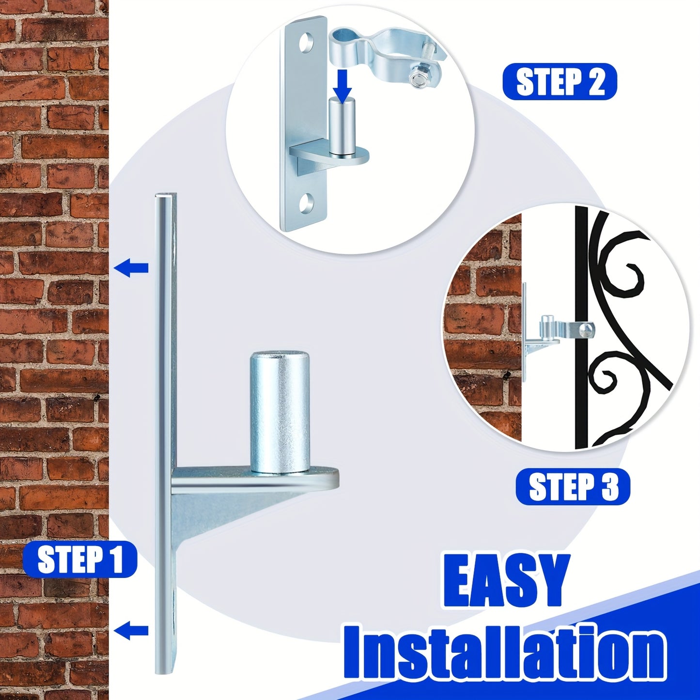 Wall Mount Gate Hinge