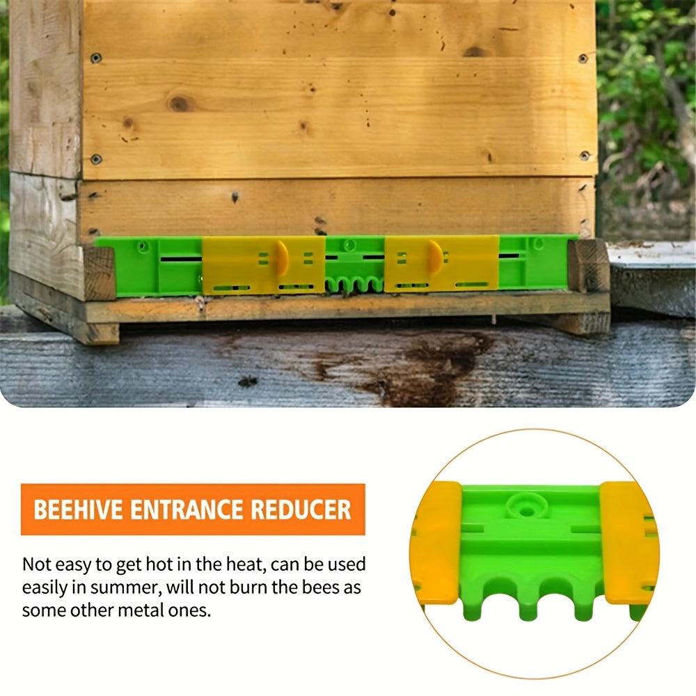 10 Pack BeeHiveGuard Plastic Mouse Guards for Beekeeping Hives
