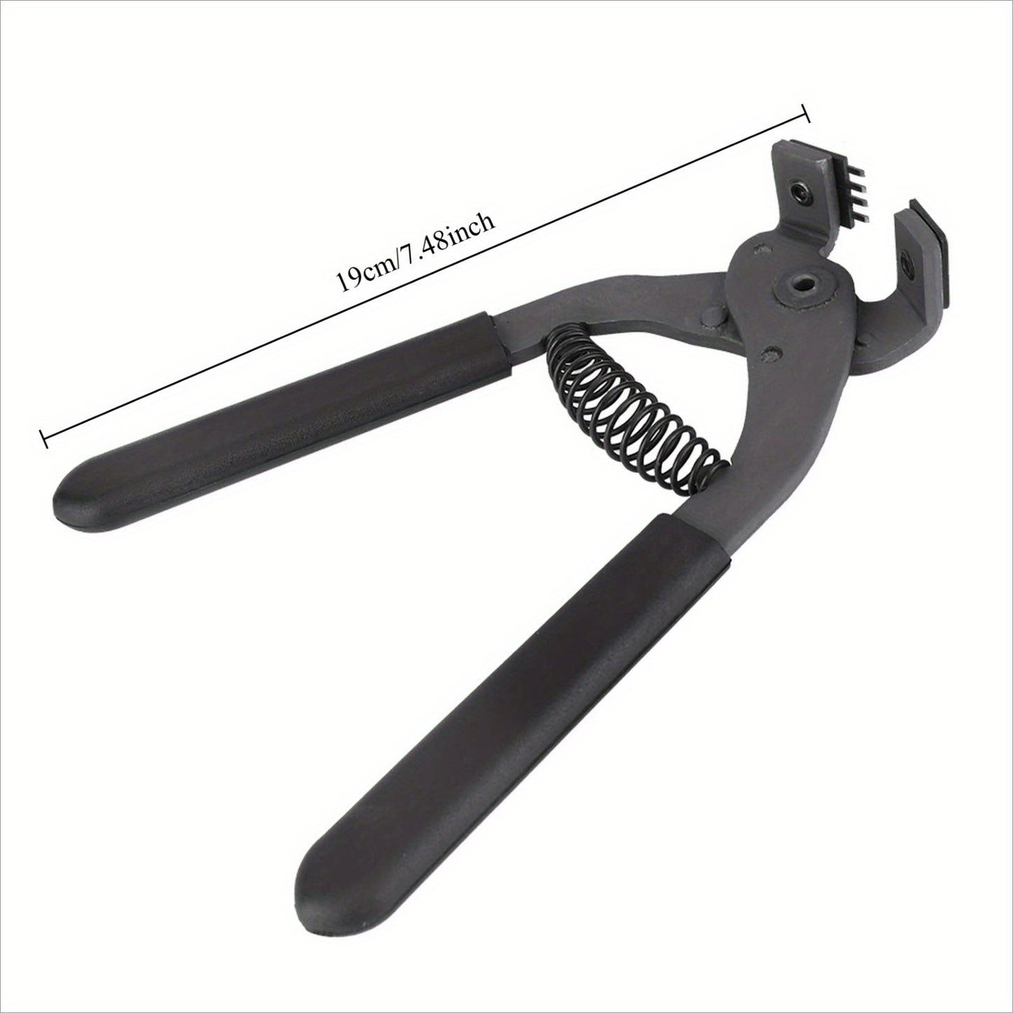Leather Silent Pliers Carbon Steel Diamond Cutting Tool for Belts Wallets Saddles and Fabrics