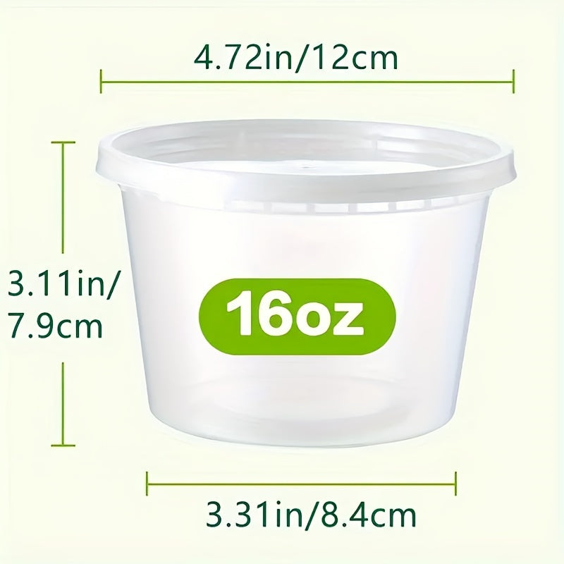 Airtight Plastic Food Containers Set for Meal Prep and Storage