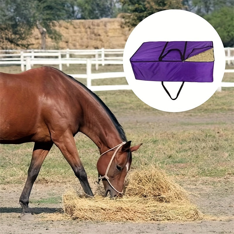 High Capacity Hay Feeder Bags for Goats Cattle and Sheep