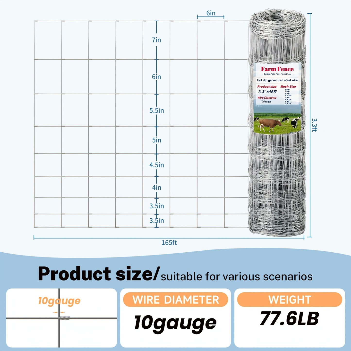 Zinc Coated Field Wire