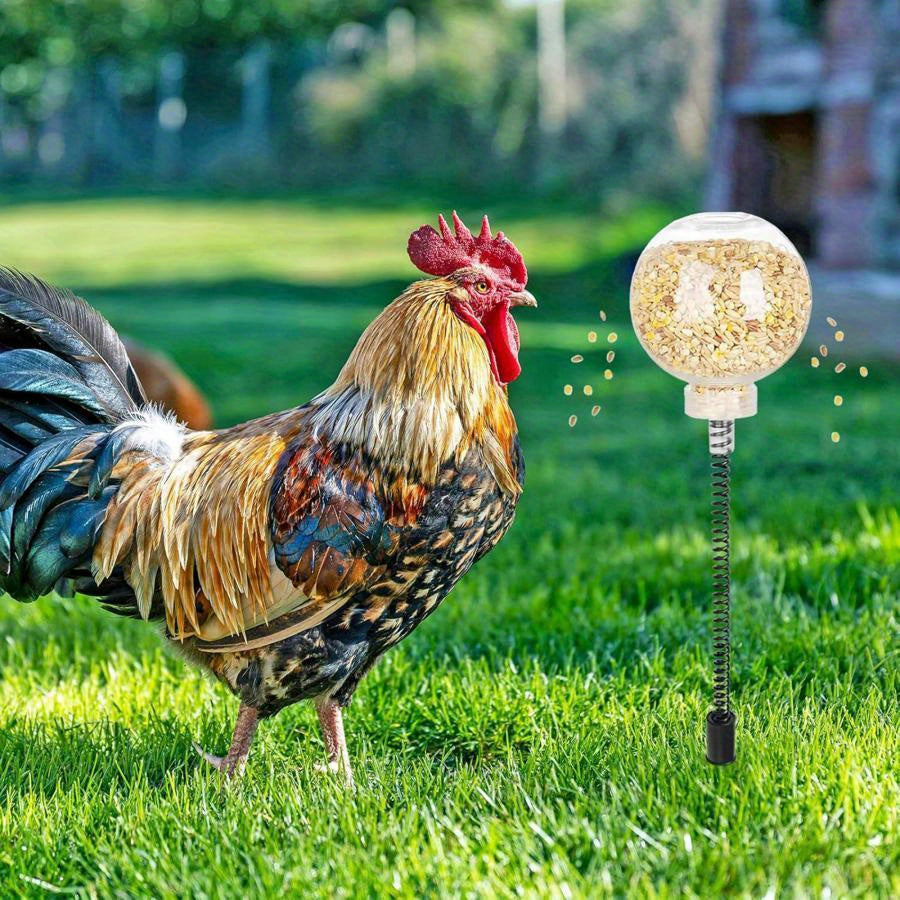 Chicken Fattening Rocking Feeder Toy for Happy Hens