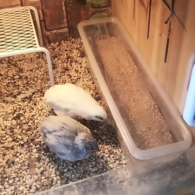 Large Capacity Chicken Feeder And Water Dispenser Wall Mount