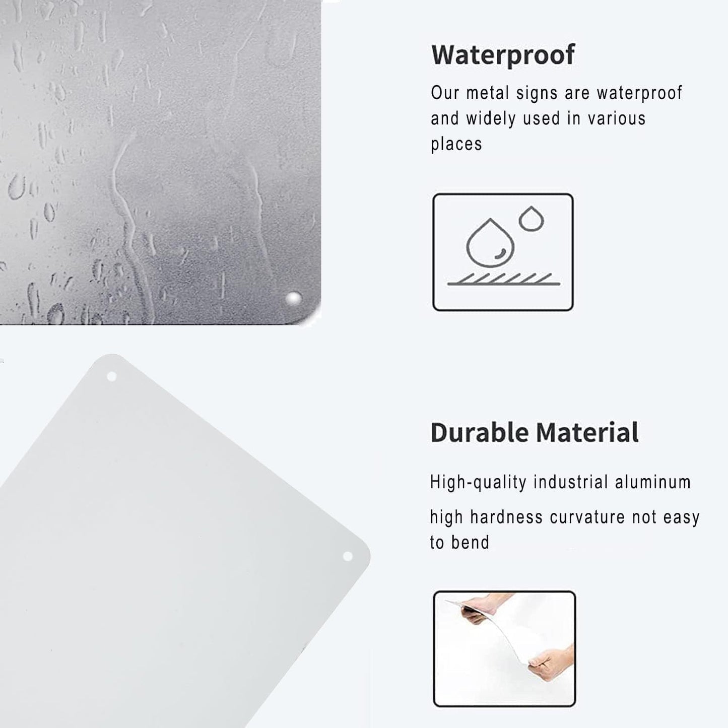 Loose Livestock Warning Tin Sign 8x12 Yard Office Safety