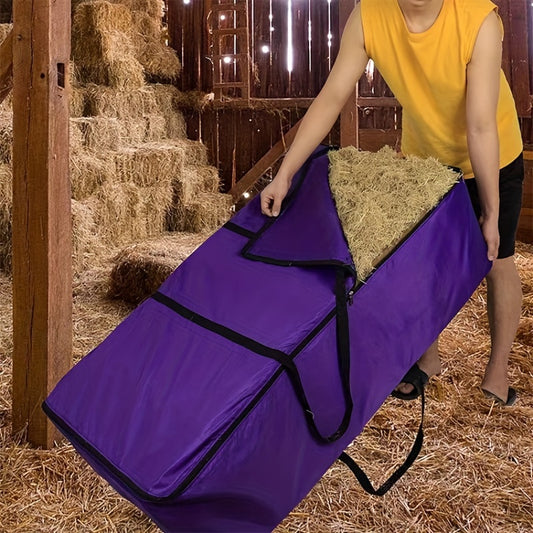 High Capacity Hay Feeder Bags for Goats Cattle and Sheep