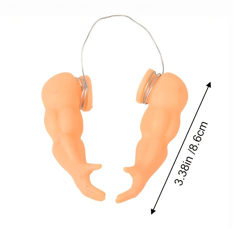 Santa Claus Muscle Arm Toy for Parrots and Small Pets