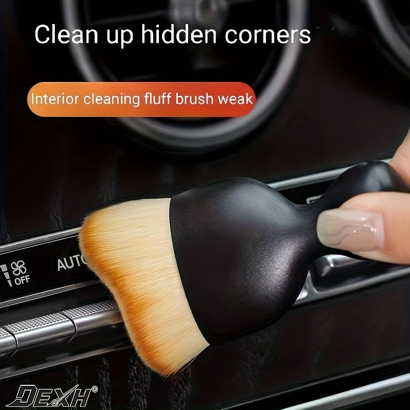 Car Detail Brush Kit Eight Piece Interior Cleaning Tools