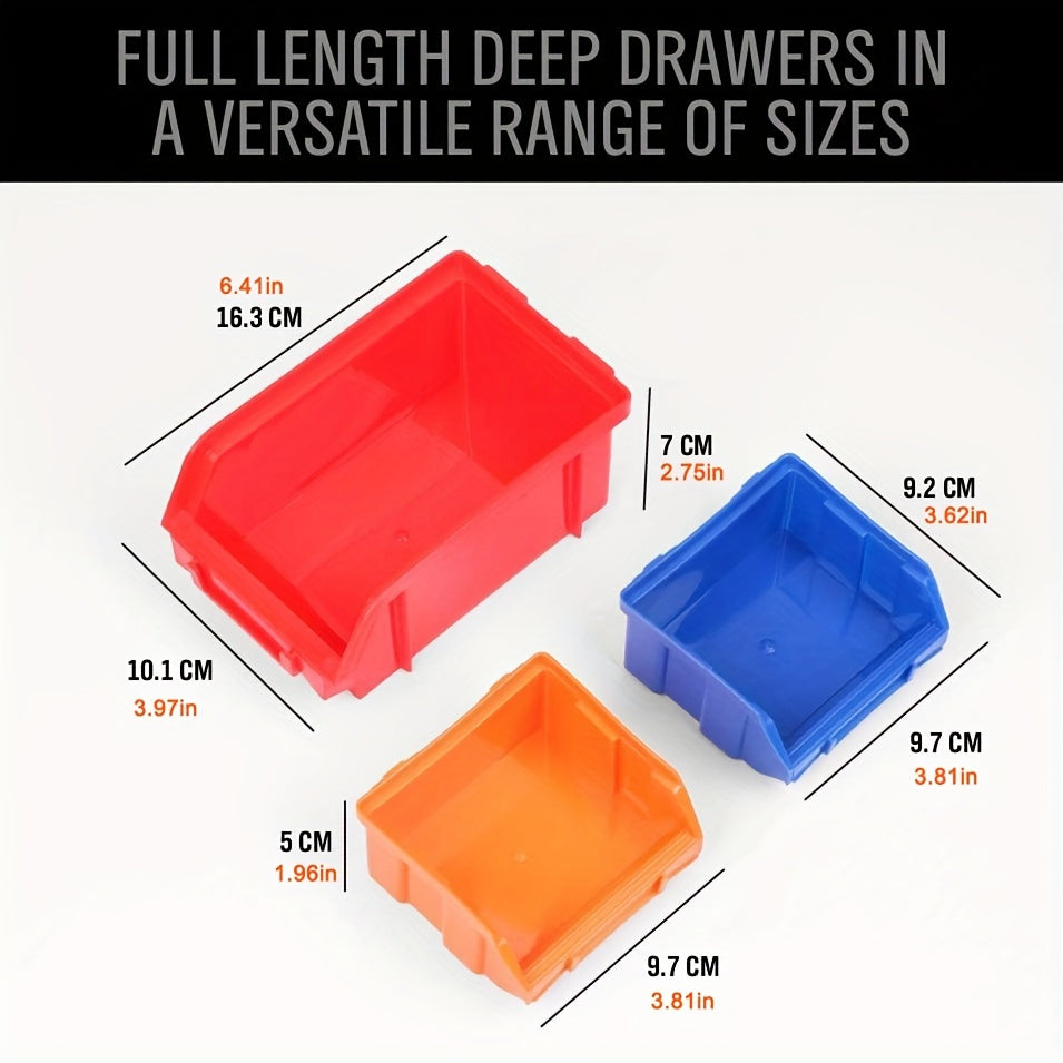 30 Piece Heavy Duty Wall Mounted Storage Rack Organizer