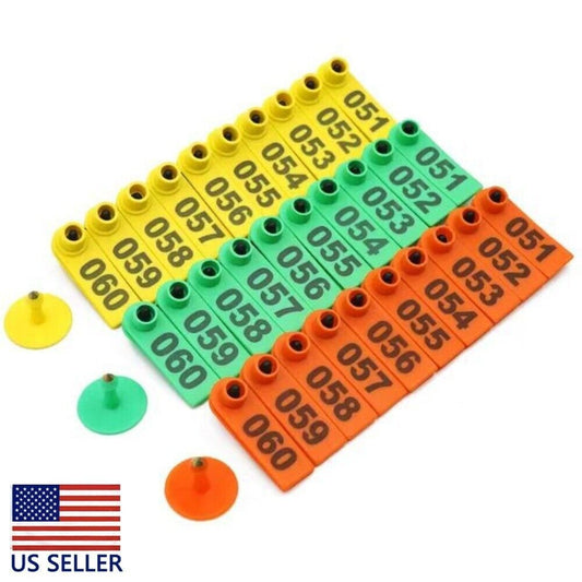Livestock Ear Tag 1-100