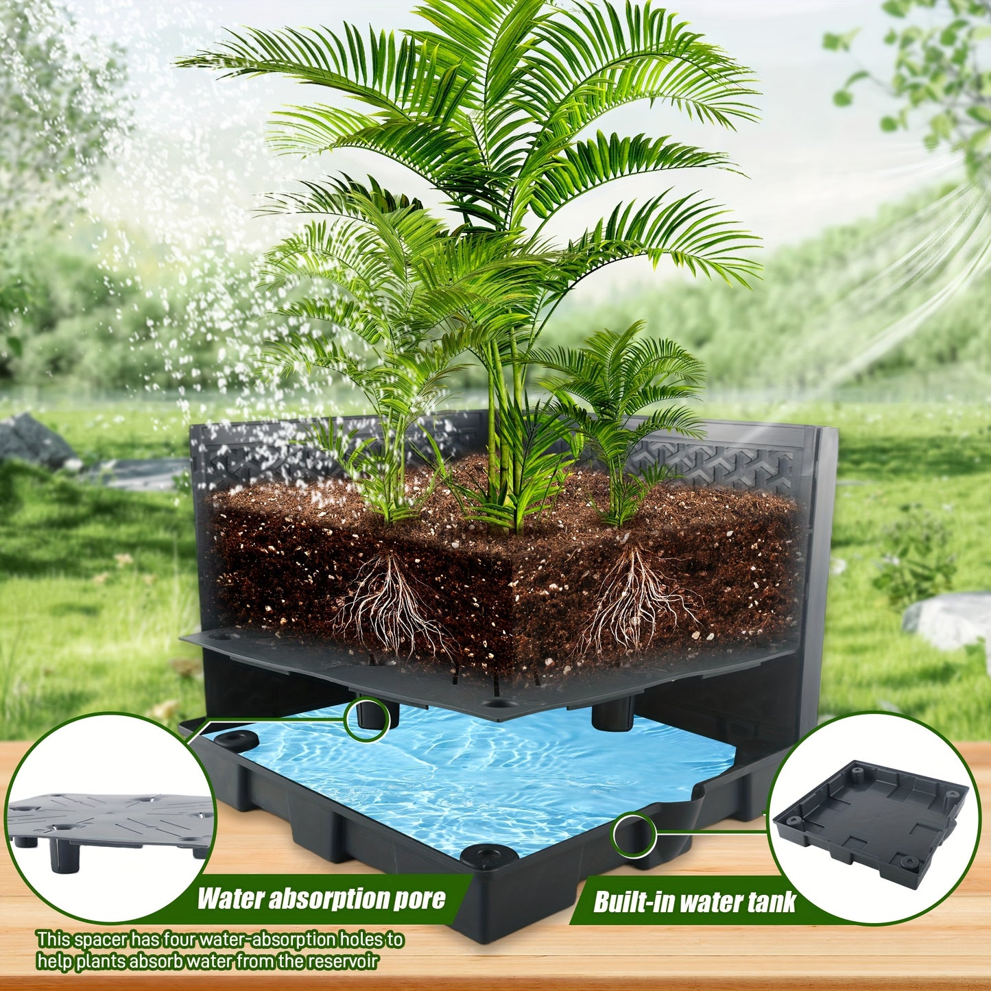 Two Pack Tomato Planting Boxes Indoor Outdoor Grid Cage