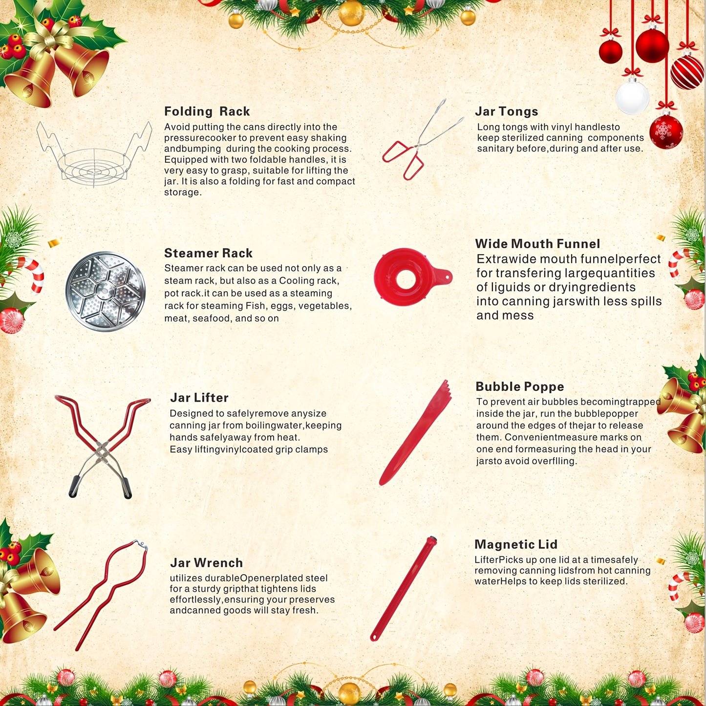 Canning Essentials Kit Starter Set With Stainless Steamer