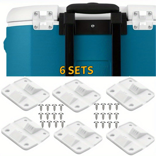 Cooler Replacement Hinges and Screw Kits Set of 6 Durable Parts